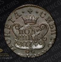 Полушка 1774 года
