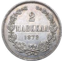 2 марки 1872 года S Для Финляндии
