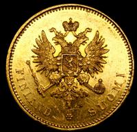 20 марок 1879 года S Для Финляндии
