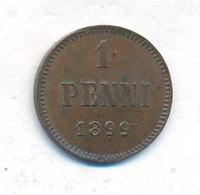 1 пенни 1899 года  Для Финляндии