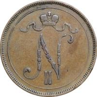 10 пенни 1897 года  Для Финляндии