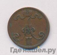 5 пенни 1865 года  Для Финляндии