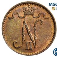 1 пенни 1914 года  Для Финляндии