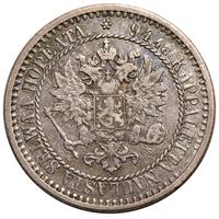 1 марка 1866 года S Для Финляндии