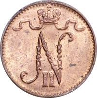 1 пенни 1912 года  Для Финляндии