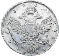 1 рубль 1738 года