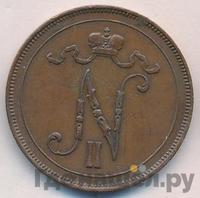 10 пенни 1908 года  Для Финляндии