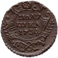 Полушка 1734 года