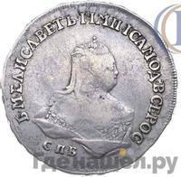 Полтина 1754 года