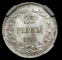 25 пенни 1916 года S Для Финляндии