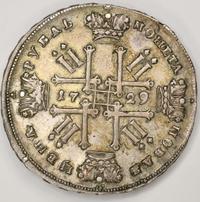 1 рубль 1729 года