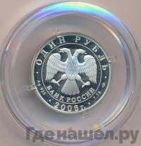 1 рубль 2006 года СПМД