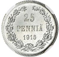25 пенни 1915 года S Для Финляндии