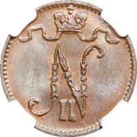 1 пенни 1911 года  Для Финляндии