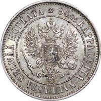 1 марка 1908 года L Для Финляндии