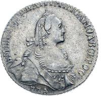 Полуполтинник 1768 года ММД EI