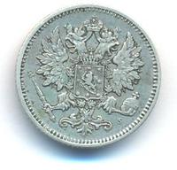 25 пенни 1873 года S Для Финляндии