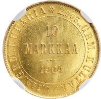 10 марок 1904 года L Для Финляндии