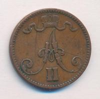 5 пенни 1870 года  Для Финляндии