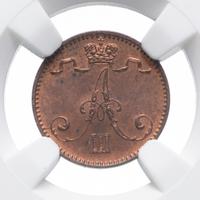 1 пенни 1893 года  Для Финляндии