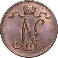 1 пенни 1901 года  Для Финляндии