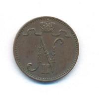1 пенни 1902 года  Для Финляндии