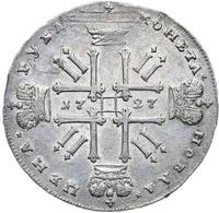 1 рубль 1727 года