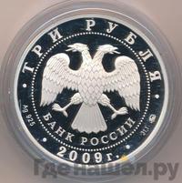 3 рубля 2009 года ММД