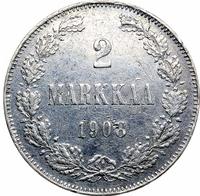 2 марки 1906 года L Для Финляндии