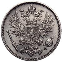 50 пенни 1893 года L Для Финляндии