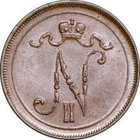 10 пенни 1915 года  Для Финляндии