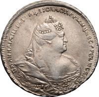 1 рубль 1738 года