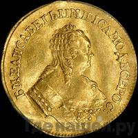 Червонец 1751 года