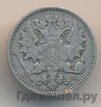 25 пенни 1889 года L Для Финляндии