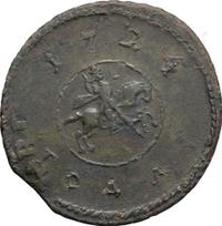 1 грош 1724 года