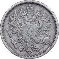 50 пенни 1891 года L Для Финляндии