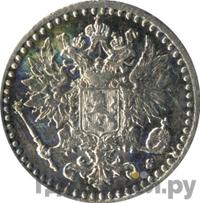 25 пенни 1865 года S Для Финляндии