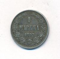1 марка 1892 года L Для Финляндии