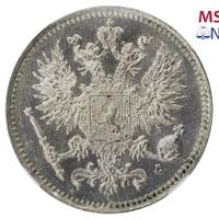 50 пенни 1892 года L Для Финляндии