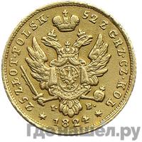 25 злотых 1824 года IВ Для Польши