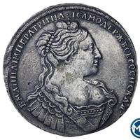 1 рубль 1734 года