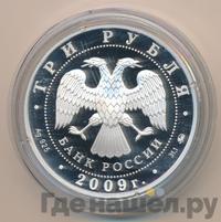 3 рубля 2009 года ММД