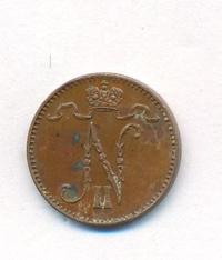 1 пенни 1905 года  Для Финляндии