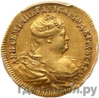 Жетон 1740 года