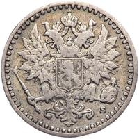 25 пенни 1865 года S Для Финляндии