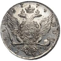 1 рубль 1774 года СПБ ТИ ФЛ