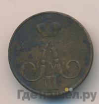 1 копейка 1857 года ЕМ