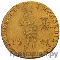 Дукат 1829 года  Нидерландская имитация
