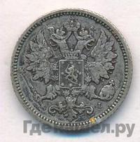 25 пенни 1891 года L Для Финляндии