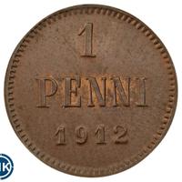 1 пенни 1912 года  Для Финляндии
